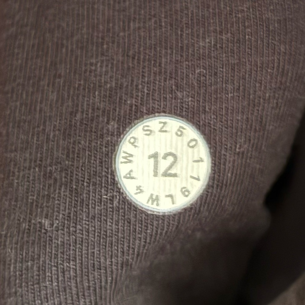 Lululemon Women's Scuba Hoodie Light Cotton Fleece Incognito Camo Gray 12 - Picture 12 of 13